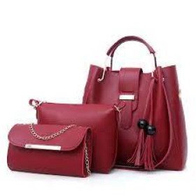 3 PCS Women Bags Ladies Bags Handbags Purse Shoulder Bags
